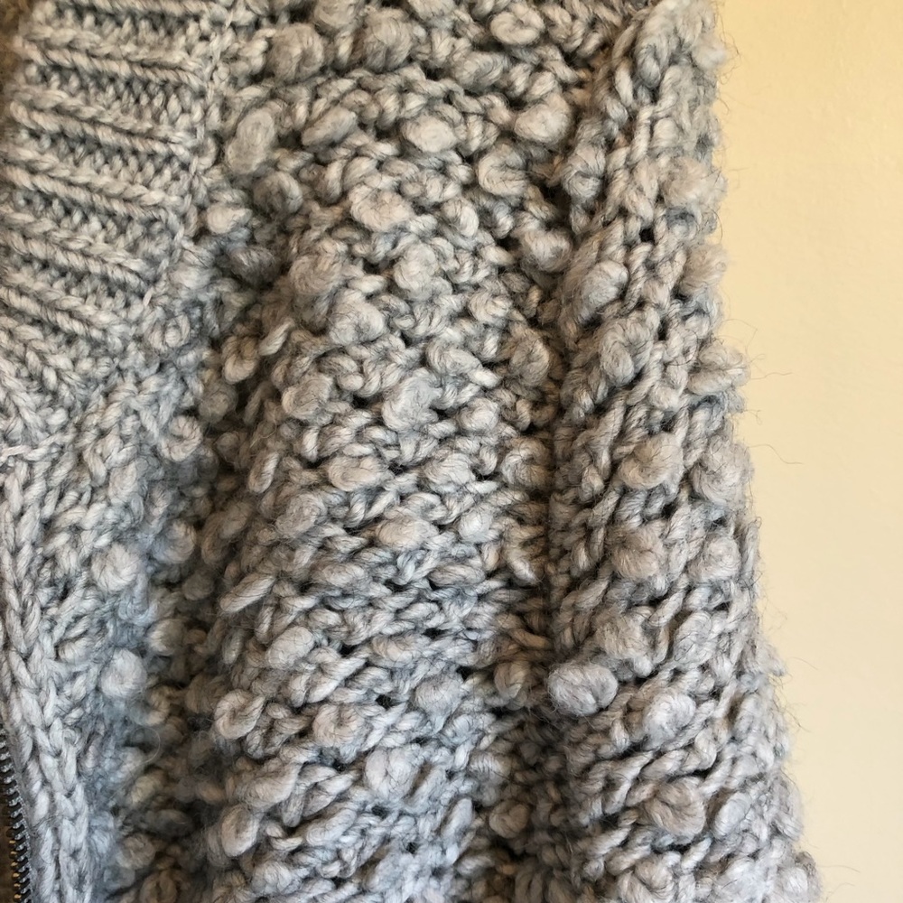 Lucky Brand Zip Cardigan